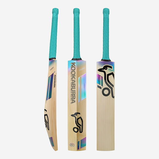 KOOKABURRA Prism Pro Players Grade 1 English Willow Cricket Bat '25/26 - Senior Short Blade