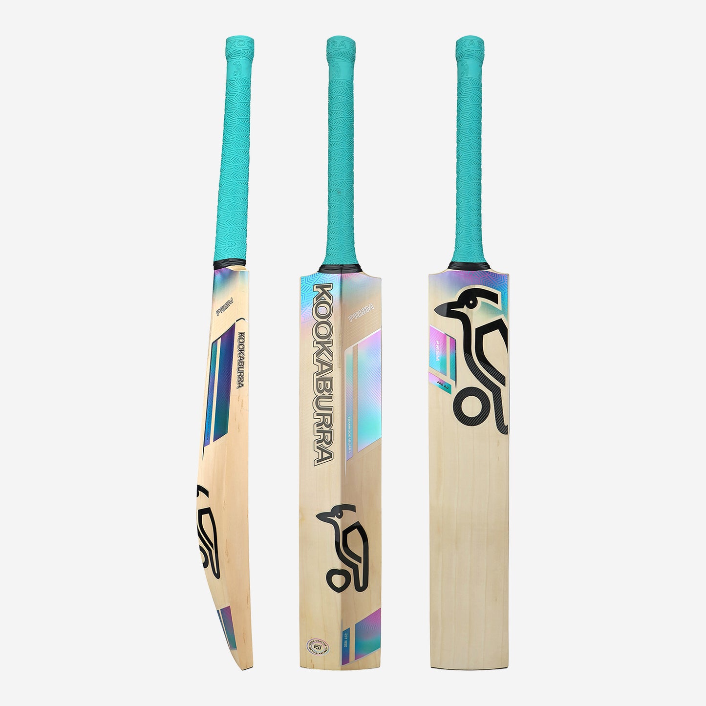 KOOKABURRA Prism Pro 2.0 Grade 2 English Willow Cricket Bat '25/26 - Small Adult