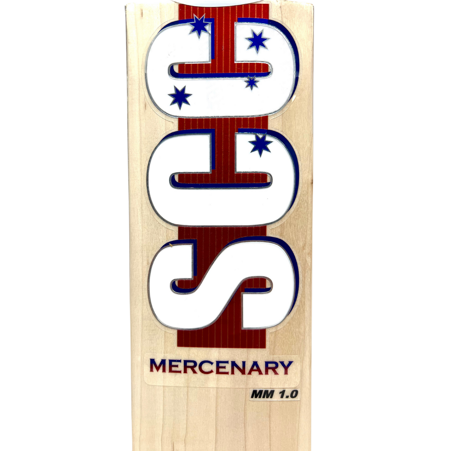 >> SCC Mercenary 1.0 MM Grade 1 English Willow Cricket Bat - Short Handle