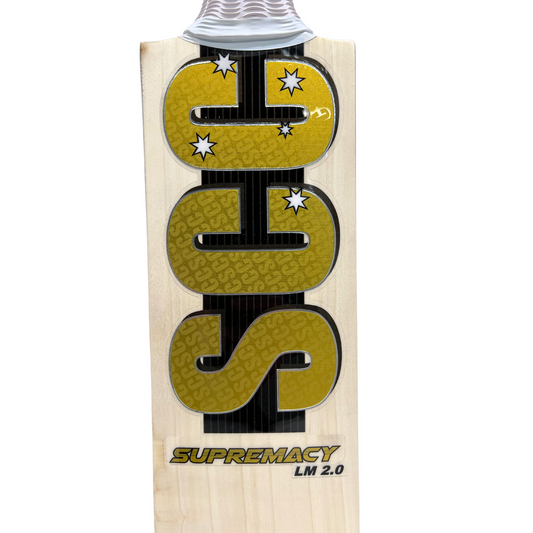 >> SCC Supremacy 2.0 LM Grade 2 English Willow Cricket Bat - Short Handle
