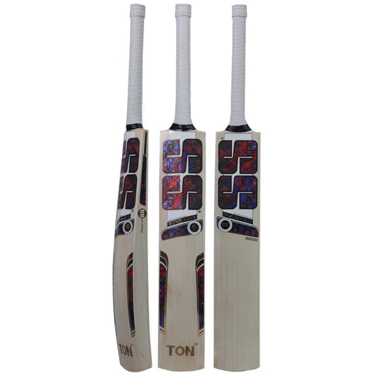 SS Master 9000 Grade 1+ English Willow Cricket Bat '25 - Short Handle