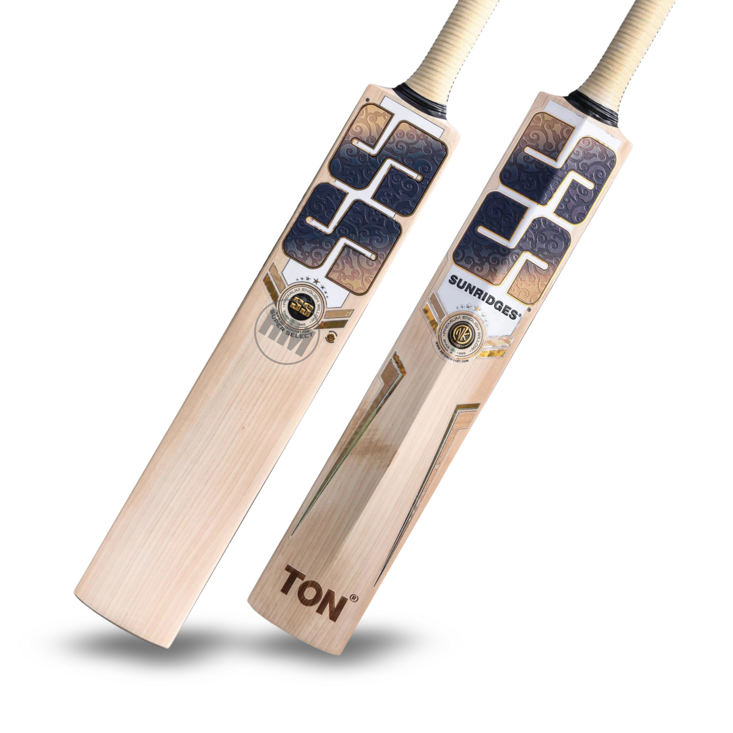 SS Super Select Player Grade English Willow Cricket Bat - Short Handle