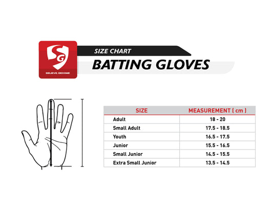 >> SG Club Batting Gloves - Youth