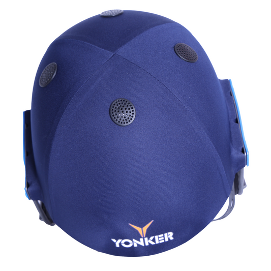 YONKER Test Series Club Cricket Helmet with Adjuster Dial - Navy