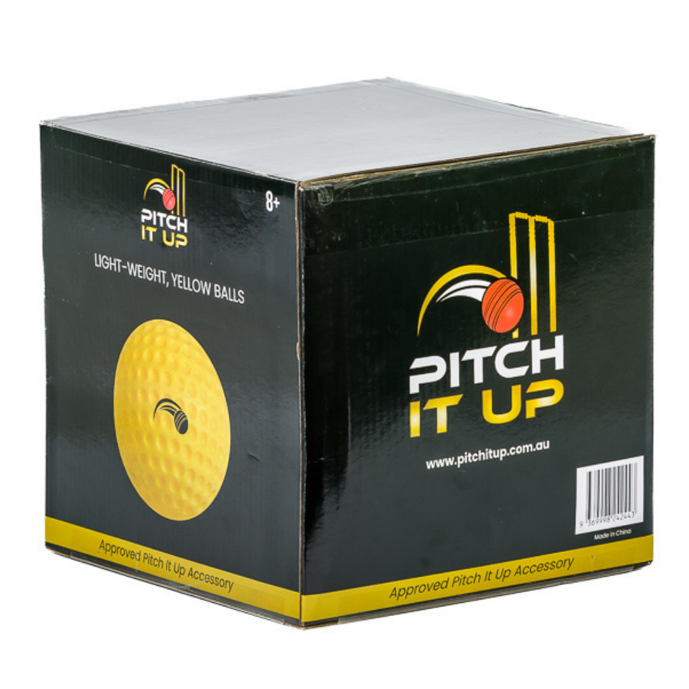 PITCH IT UP Ball Set (20 Balls) - Light Weight (approx. 32 grams each) - Highmark Cricket