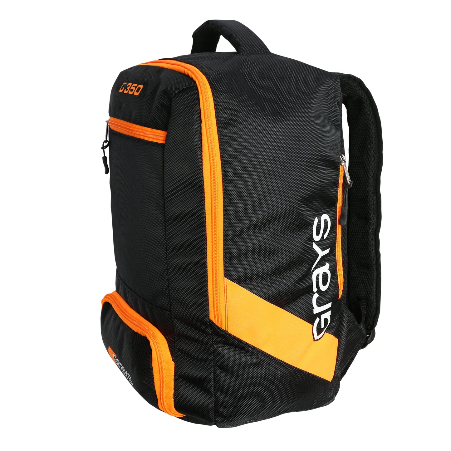 GRAYS G350 Hockey Backpack - Black/Orange