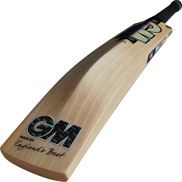 GUNN & MOORE GM CHROMA DXM 808 L555 Grade 2 EW Cricket Bat - Senior Size - Highmark Cricket