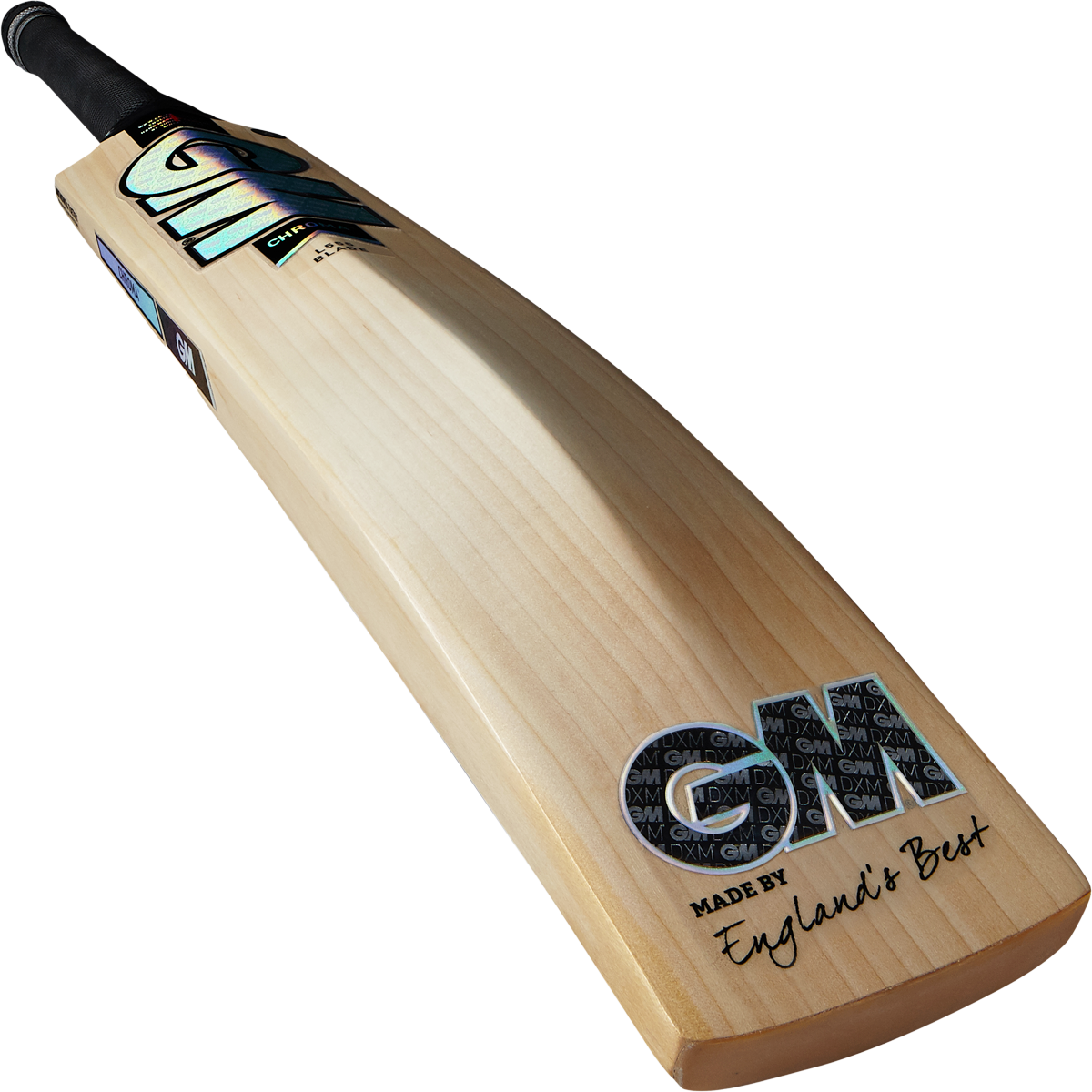 GUNN & MOORE GM CHROMA DXM 808 L555 Grade 2 EW Cricket Bat - Senior Size - Highmark Cricket