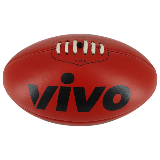 VIVO Genuine Leather Aussie Rules Ball - Highmark Cricket