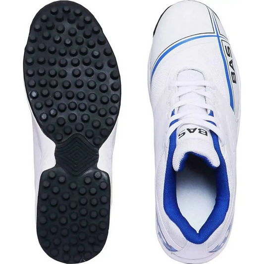 BAS Cricket Shoes - Blue Camo Rubber Spike - Highmark Cricket