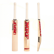 MRF GENIUS 360° (AB De Villiers) Grade 1 English Willow Cricket Bat - Short Handle - Highmark Cricket