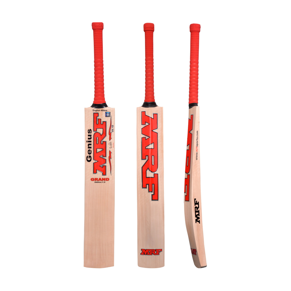 MRF GENIUS Grand Edition 2.0 Grade 2 English Willow Cricket Bat - Highmark Cricket