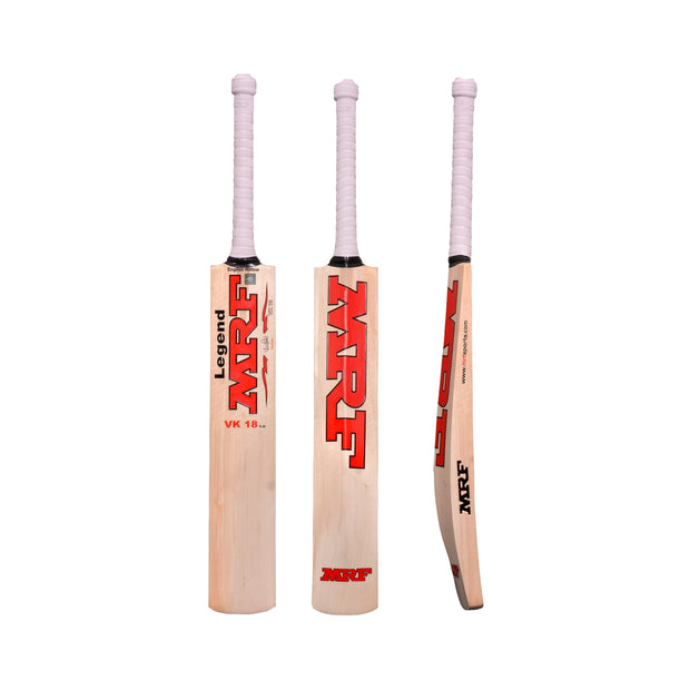 MRF LEGEND VK18 1.0 English Willow Cricket Bat - Junior - Highmark Cricket