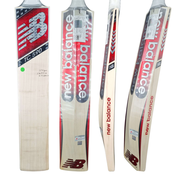 NEW BALANCE TC590 Grade 4 English Willow Cricket Bat [EOL] - Highmark Cricket
