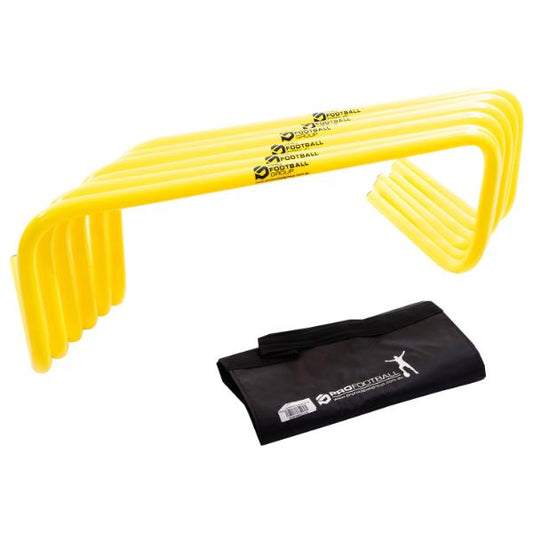 PFG Self Balancing Hurdles (Set of 6) with a Carry Strap - Highmark Cricket