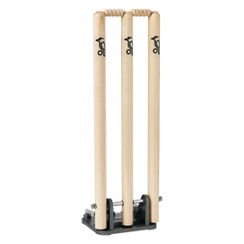 KOOKABURRA Spring Back Stumps - Natural Finish - Highmark Cricket