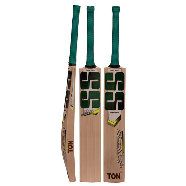 SS MASTER 1000 Grade 5 English Willow Cricket Bat - Short Handle - Highmark Cricket