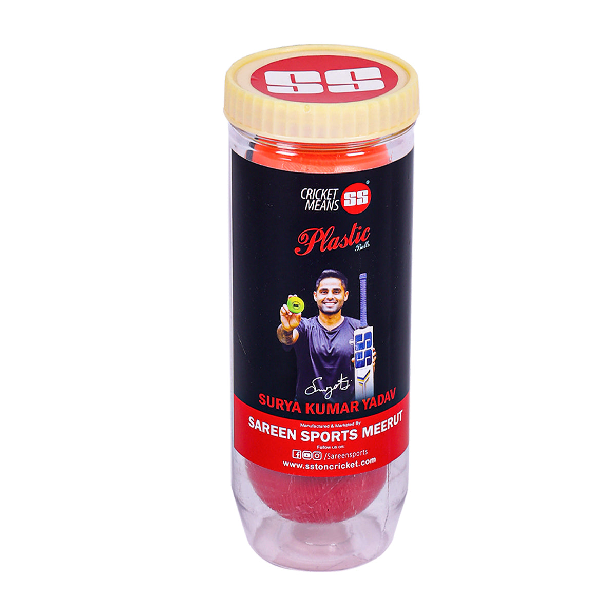 SS Heavy Plastic Ball (3 Pack)