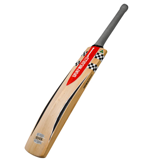 GRAY-NICOLLS GN Silver Players Grade English Willow Cricket Bat '24 - Short Handle