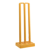 GRAY-NICOLLS GN Yellow Plastic Stumps (Base/3 Stumps/2 Bails)