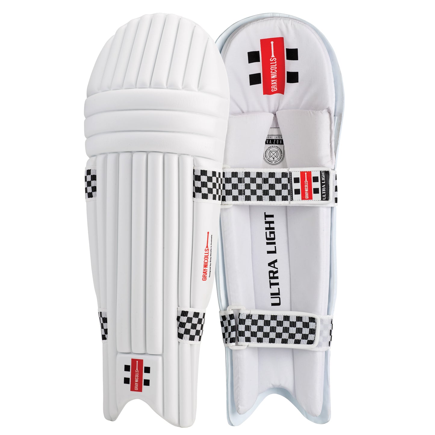 GRAY-NICOLLS GN Ultra Light Ambidextrous Batting Leg Guards [Sizes XS Junior - Youth]