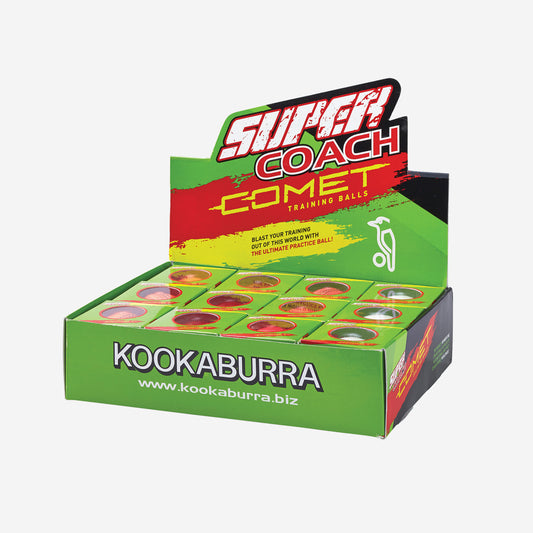 KOOKABURRA Super Coach Comet Ball 156g - Available in Multiple Colours