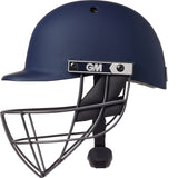 GUNN & MOORE GM Maestro Edge Steel Grille Cricket Helmet w/ Neck Protector- Adult