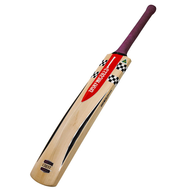 GRAY-NICOLLS GN Crest Light English Willow Cricket Bat '24 - Short Handle