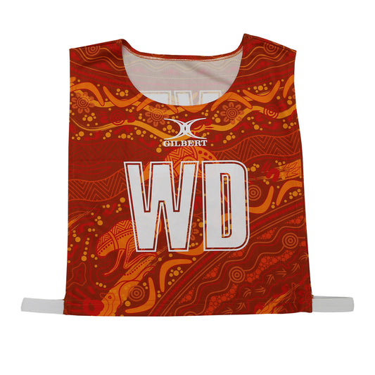 GILBERT First Nations Netball Bibs - Set of 7 Bibs