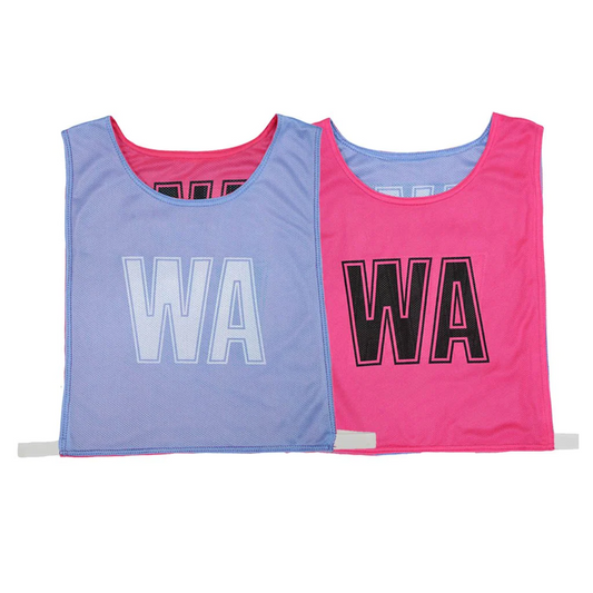 GILBERT Reversible Netball Bibs - Set of 7 Bibs