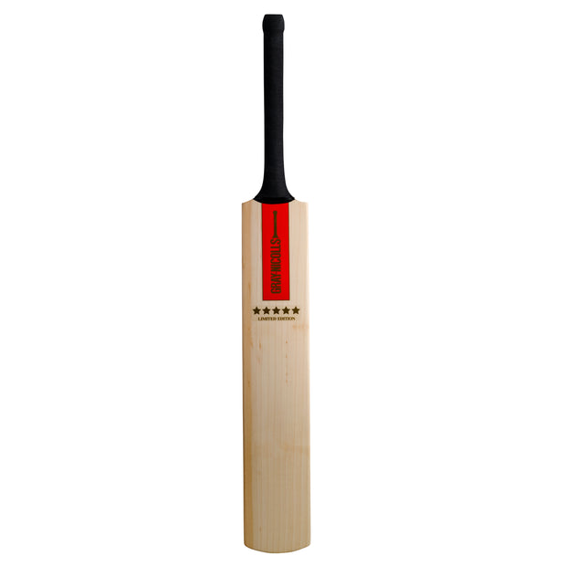GRAY-NICOLLS GN 50th Anniversary 5 Star Grade 1 English Willow Cricket Bat - Short Handle