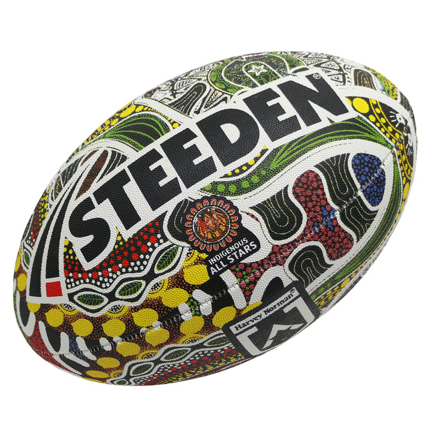 STEEDEN NRL Indigenous All Stars Supporter Rugby League Ball