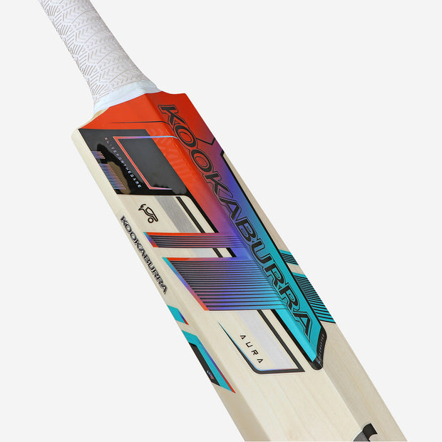KOOKABURRA Aura Pro Players Grade 1 English Willow Cricket Bat - Short Handle