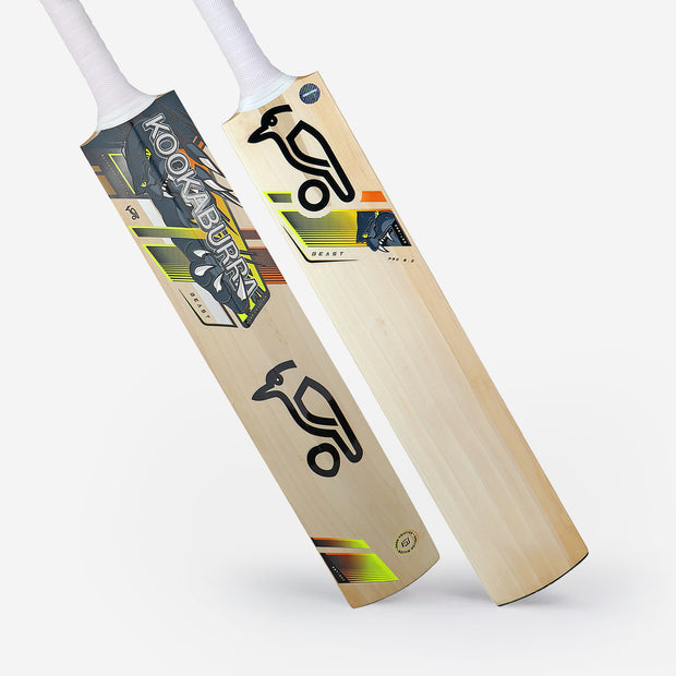 KOOKABURRA Beast Pro 2.0 Grade 3 English Willow Cricket Bat '23 - Short Handle