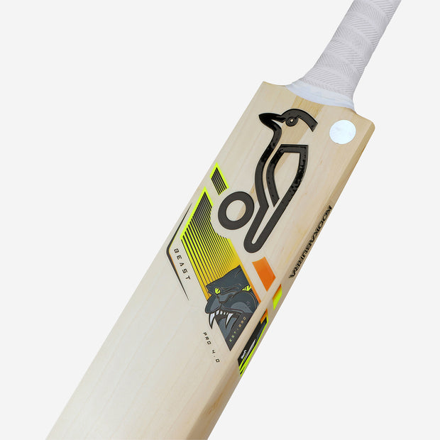KOOKABURRA Beast Pro 4.0 Grade 5 English Willow Cricket Bat '23 - Short Handle
