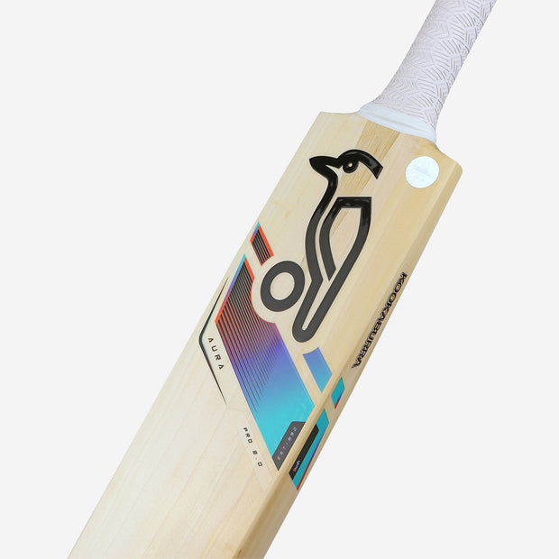 KOOKABURRA Aura Pro 2.0 Grade 2 English Willow Cricket Bat [Size 6 - Harrow]