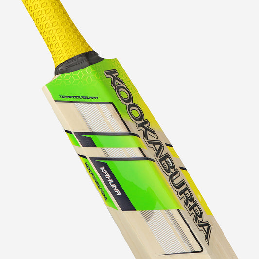 KOOKABURRA Kahuna Pro Players Grade 1 English Willow Cricket Bat '24 - Small Adult