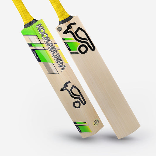 KOOKABURRA Kahuna Pro Players Grade 1 English Willow Cricket Bat '24 - Small Adult