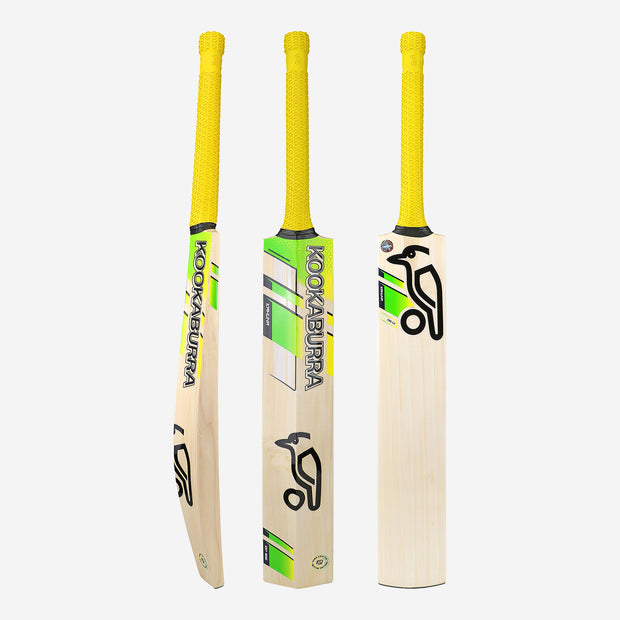 KOOKABURRA Kahuna Pro 1.0 Grade 2 English Willow Cricket Bat '24 - Short Handle