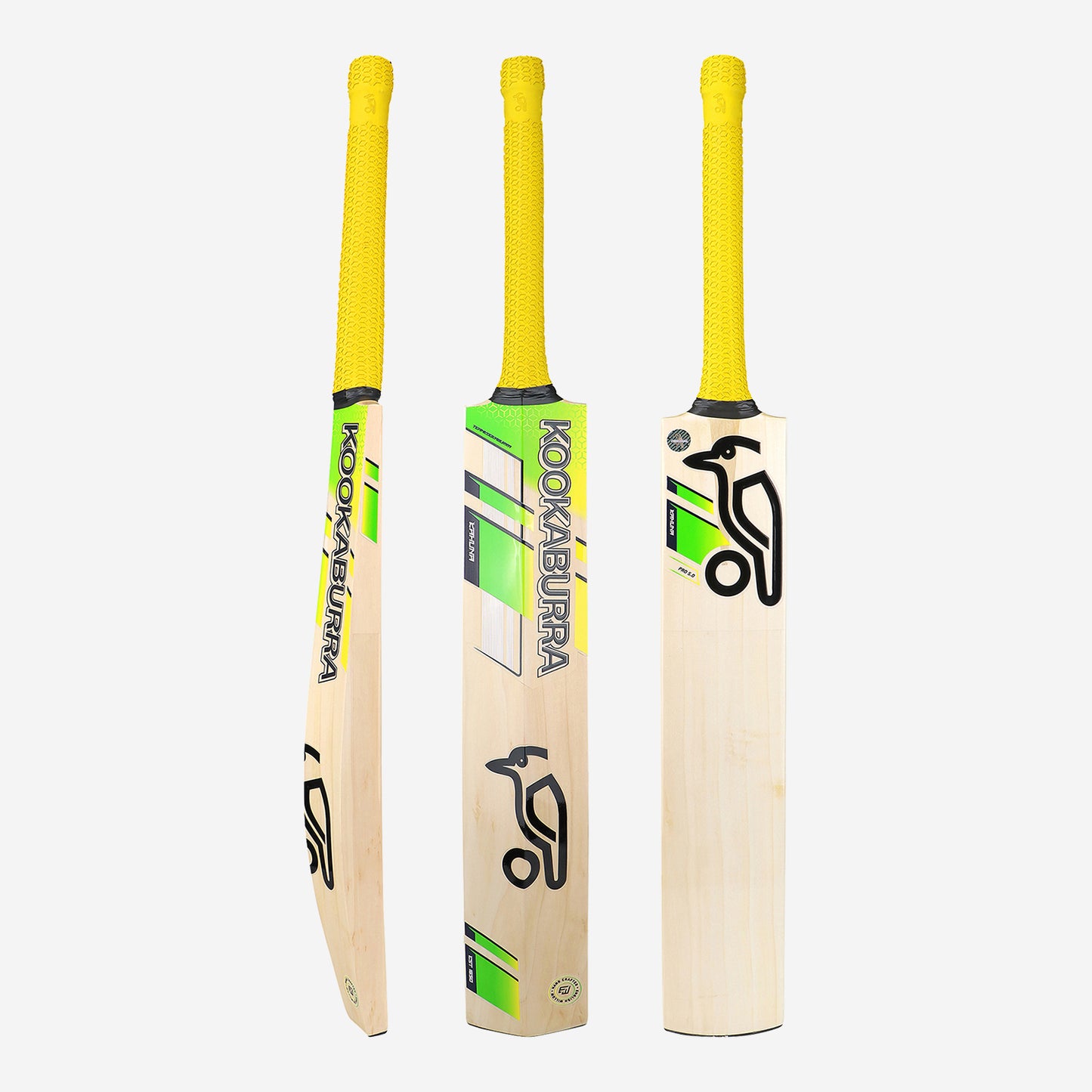 KOOKABURRA Kahuna Pro 5.0 Grade 4 English Willow Cricket Bat '24 [Sizes 5 - Harrow]