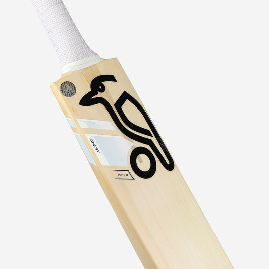 KOOKABURRA Ghost Pro 1.0 Grade 2 English Willow Cricket Bat '24 - Short Handle