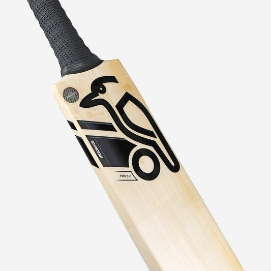 KOOKABURRA Shadow Pro 5.0 Grade 4 English Willow Cricket Bat '24 - Small Adult