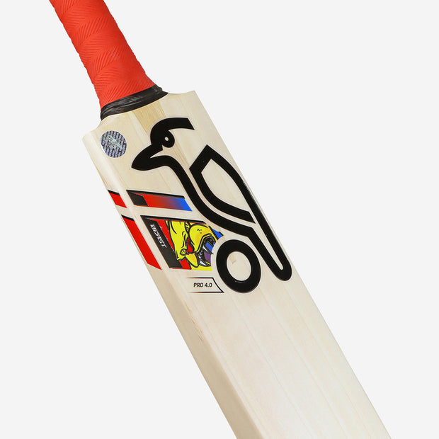 KOOKABURRA Beast Pro 4.0 Grade 5 English Willow Cricket Bat '24 - Short Handle