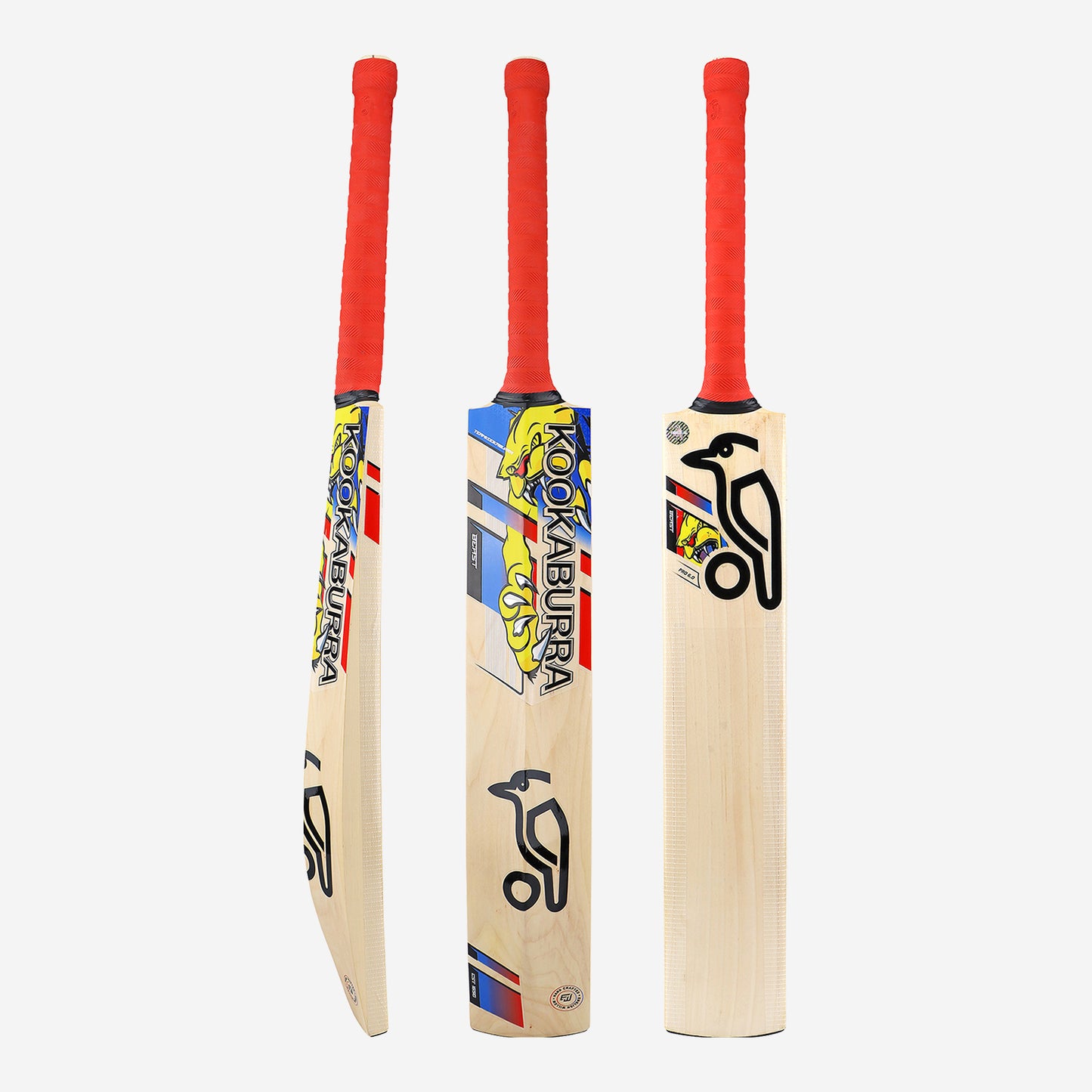 KOOKABURRA Beast Pro 6.0 Grade 6 English Willow Cricket Bat '24 - Short Handle