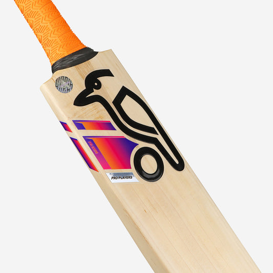 KOOKABURRA Aura Pro Players Grade 1 English Willow Cricket Bat '24 - Short Blade