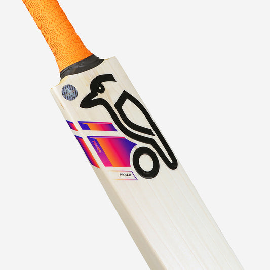 KOOKABURRA Aura Pro 4.0 Grade 5 English Willow Cricket Bat '24 [Sizes 5 - Harrow]