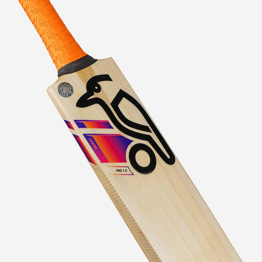 KOOKABURRA Aura Pro 7.0 Grade 6 English Willow Cricket Bat '24 [Sizes 3 - Harrow]