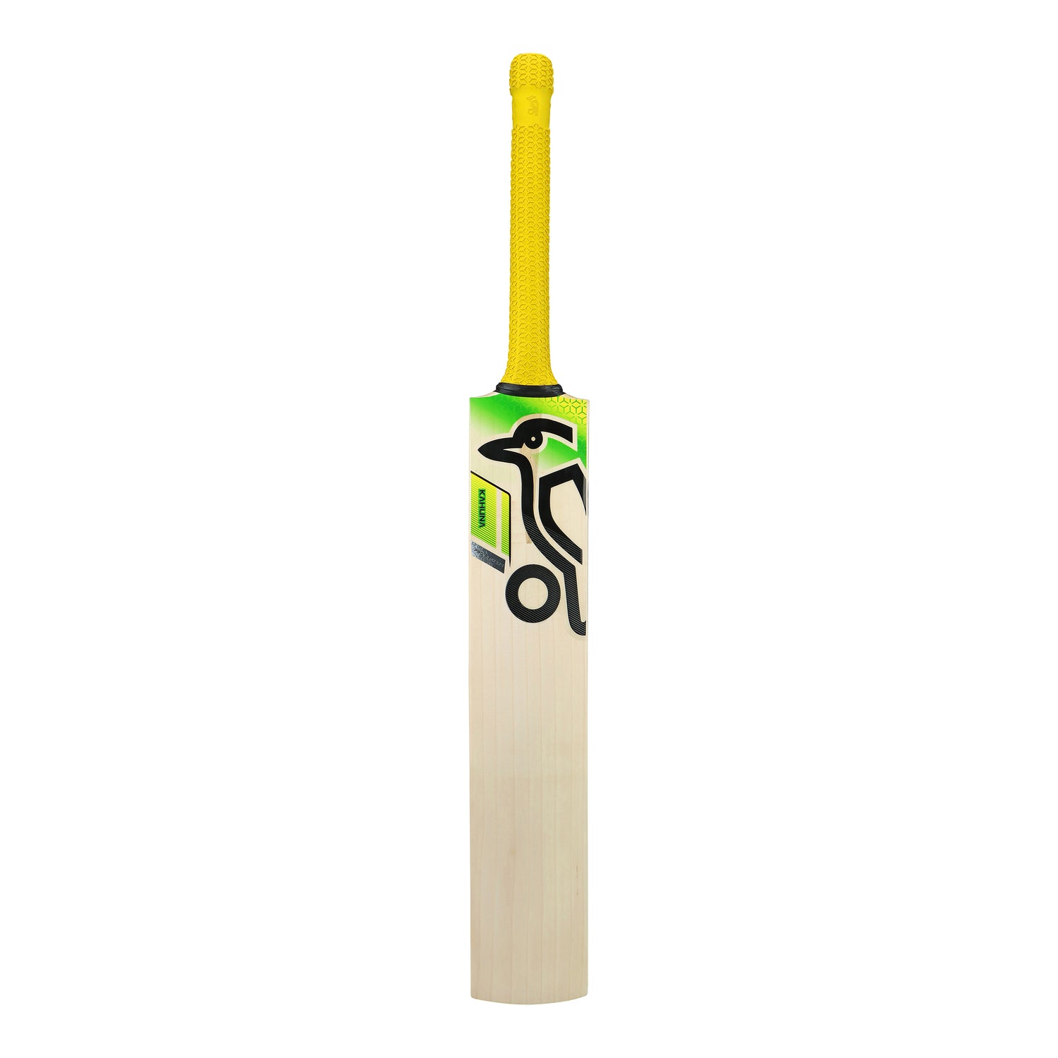 Kookaburra Kahuna Pro Players English Willow Cricket Bat full front view.