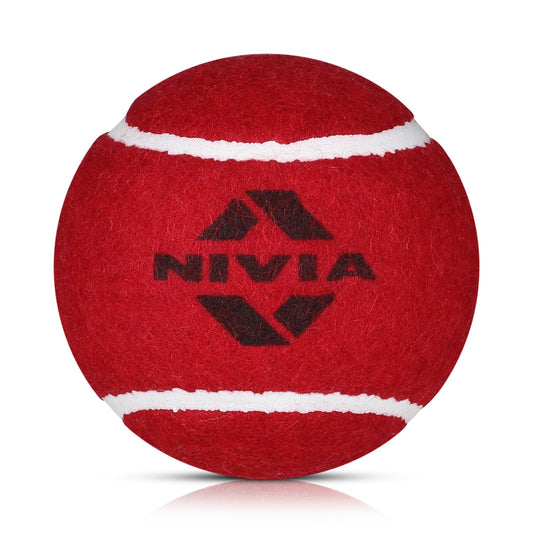 NIVIA Tennis Ball for Cricket - Available in Multiple Weights