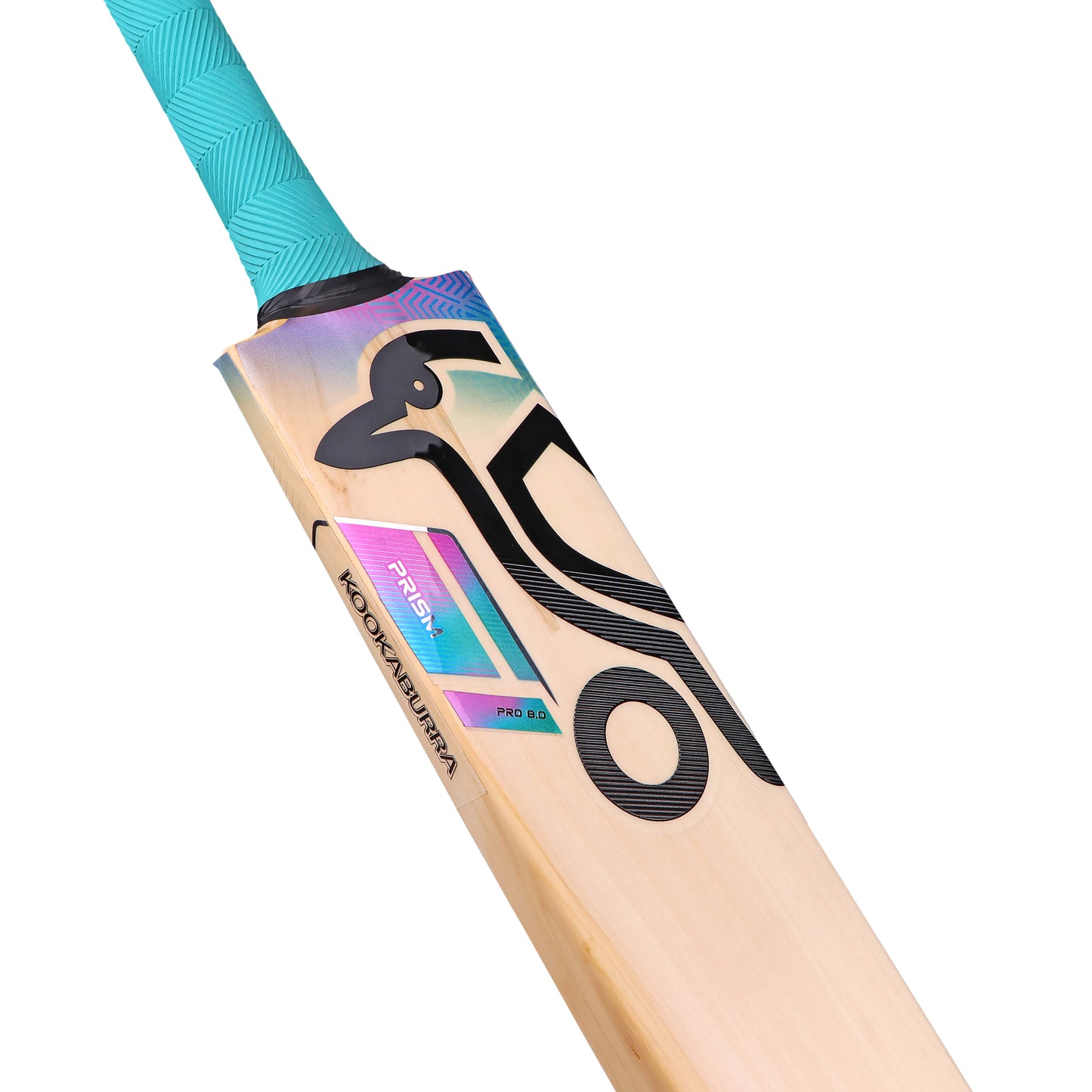 KOOKABURRA Prism Pro 8.0 Grade 1 Kashmir Willow Junior Cricket Bat '25/26 - Short Handle